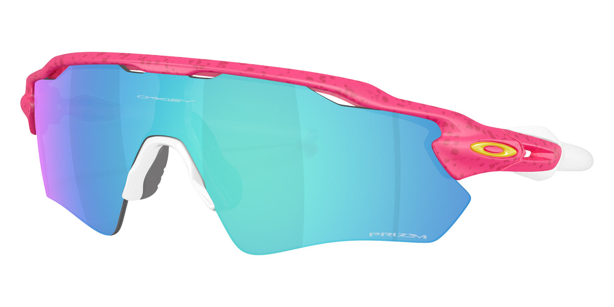 OAKLEY OO9208 Radar�� EV Path�� 9208G4 138 - Neon Pink Splatter / Prizm Sapphire Mirrored #id:oo92089208g4_s:100105