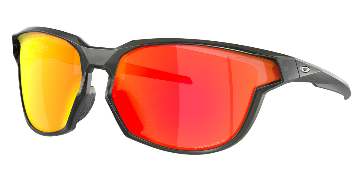 OAKLEY OO9227 Kaast 922703 73 - Matte Gray Smoke / Prizm Ruby Mirrored #id:oo9227922703_s:102105
