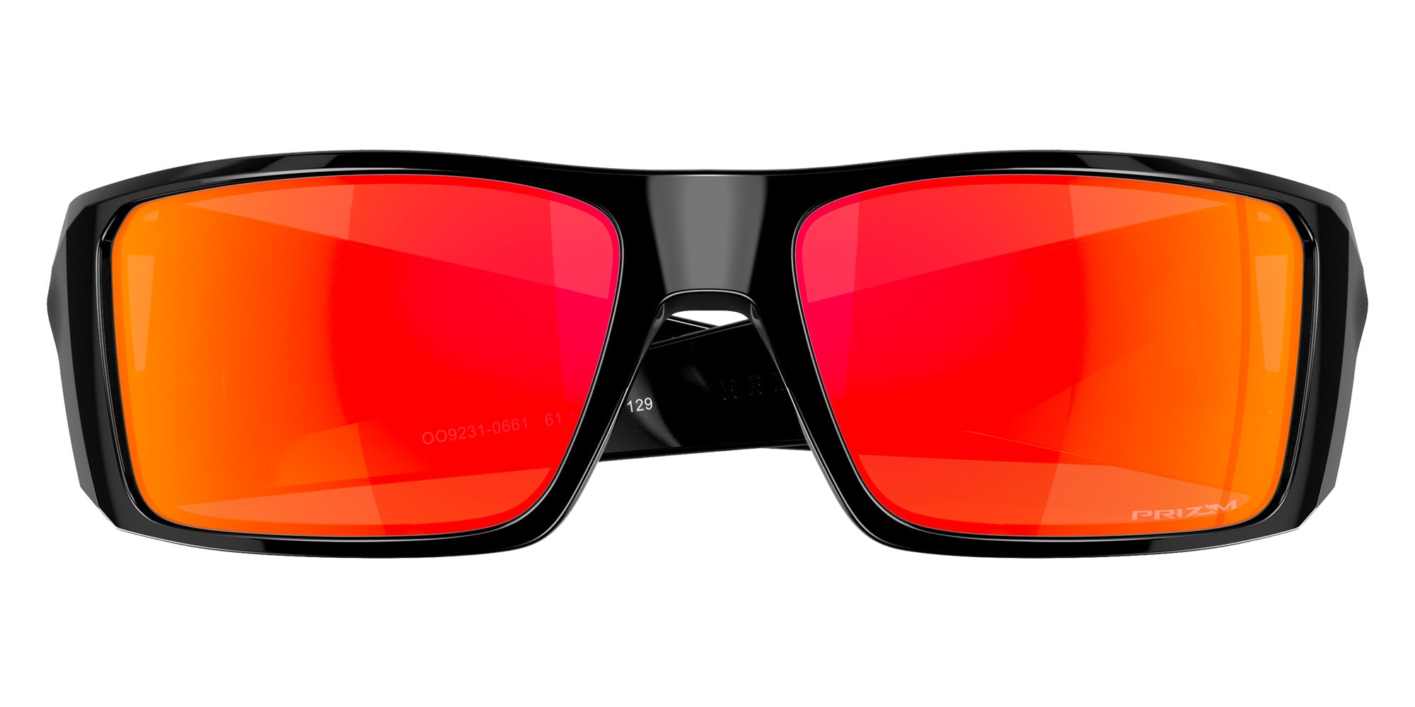 OAKLEY OO9231 Heliostat 923106 61 - Polished Black / Prizm Ruby Mirrored #id:oo9231923106_s:100120