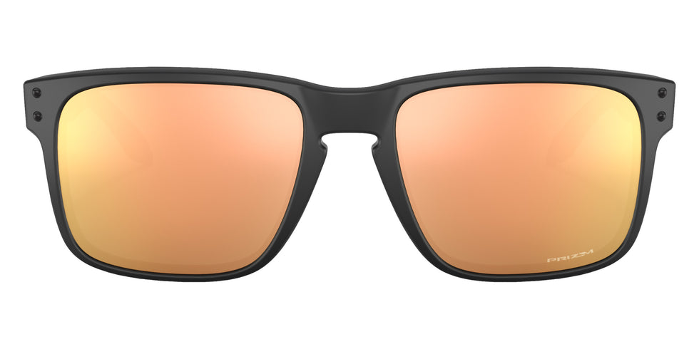 OAKLEY OO9244 Holbrook��� (Low Bridge Fit) 924449 56 - Matte Black / Prizm Rose Gold Mirrored #id:oo9244924449_s:100100