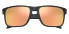 OAKLEY OO9244 Holbrook��� (Low Bridge Fit) 924449 56 - Matte Black / Prizm Rose Gold Mirrored #id:oo9244924449_s:100125