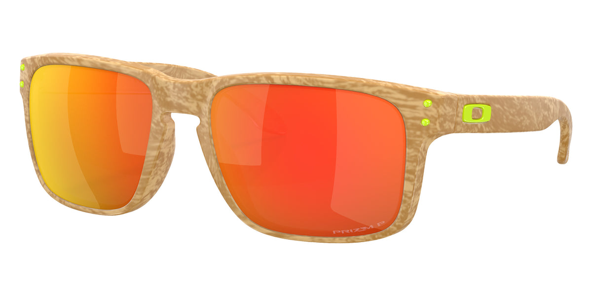 OAKLEY OO9244 Holbrook��� (Low Bridge Fit) Coalesce Collection 924474 56 - Matte Stone Desert Tan / Prizm Ruby Polarized Mirrored #id:oo9244924474_s:100105