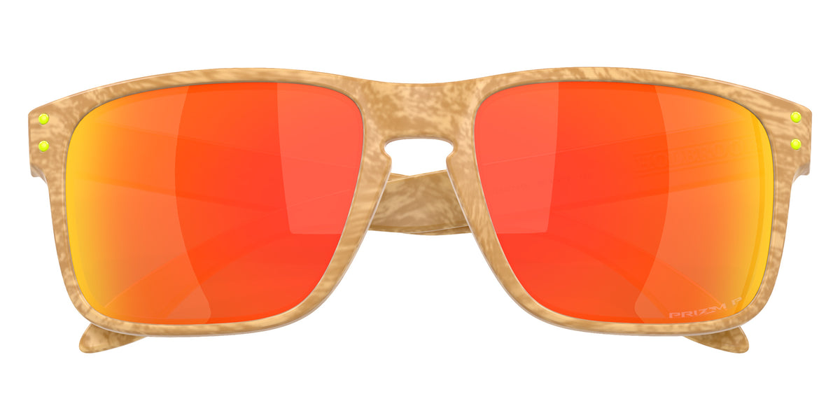OAKLEY OO9244 Holbrook��� (Low Bridge Fit) Coalesce Collection 924474 56 - Matte Stone Desert Tan / Prizm Ruby Polarized Mirrored #id:oo9244924474_s:100135