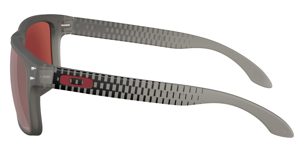 OAKLEY OO9244 Holbrook��� (Low Bridge Fit) Basecamp Collection 924486 56 - Transparent Gray Smoke / Prizm Snow Black Iridium Mirrored #id:oo9244924486_s:100110