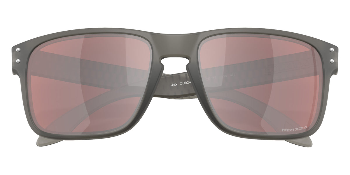 OAKLEY OO9244 Holbrook��� (Low Bridge Fit) Basecamp Collection 924486 56 - Transparent Gray Smoke / Prizm Snow Black Iridium Mirrored #id:oo9244924486_s:100135
