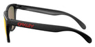 OAKLEY OO9245 Frogskins��� (Low Bridge Fit) 924563 54 - Matte Black / Prizm Ruby Mirrored #id:oo9245924563_s:100110