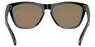 OAKLEY OO9245 Frogskins��� (Low Bridge Fit) 924563 54 - Matte Black / Prizm Ruby Mirrored #id:oo9245924563_s:100115