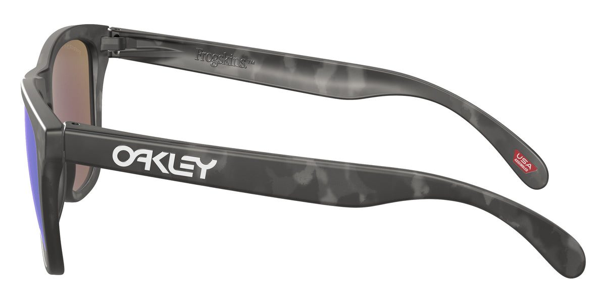 OAKLEY OO9245 Frogskins��� (Low Bridge Fit) 9245D8 54 - Matte Black Tortoise / Prizm Sapphire Polarized Mirrored #id:oo92459245d8_s:100110