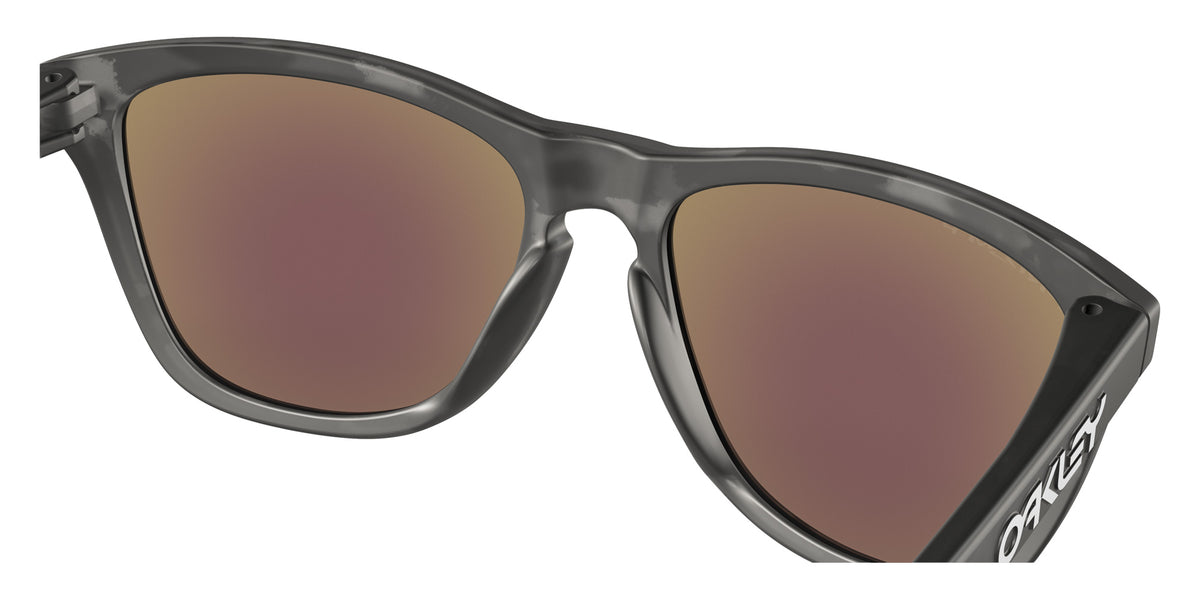 OAKLEY OO9245 Frogskins��� (Low Bridge Fit) 9245D8 54 - Matte Black Tortoise / Prizm Sapphire Polarized Mirrored #id:oo92459245d8_s:100130
