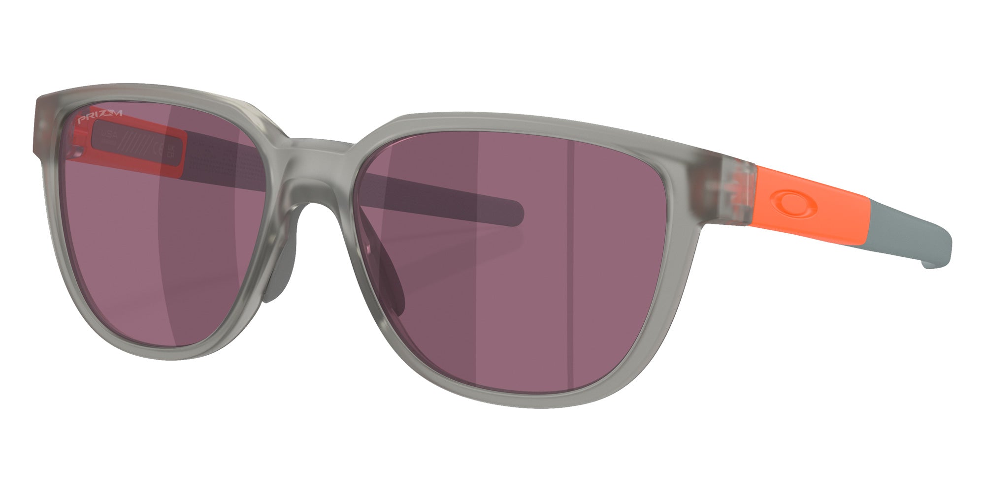 OAKLEY OO9250 Actuator 925015 57 - Matte Transparent Gray Ink / Prizm Road Black Mirrored #id:oo9250925015_s:102105