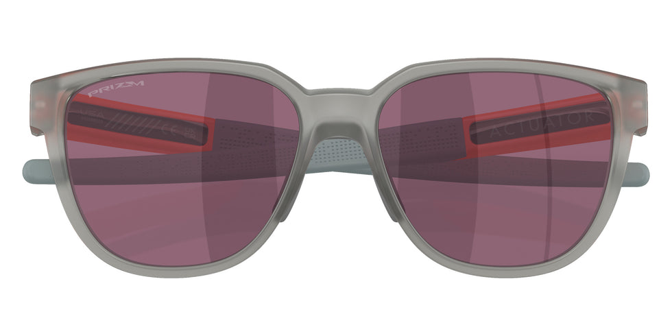 OAKLEY OO9250 Actuator 925015 57 - Matte Transparent Gray Ink / Prizm Road Black Mirrored #id:oo9250925015_s:102135