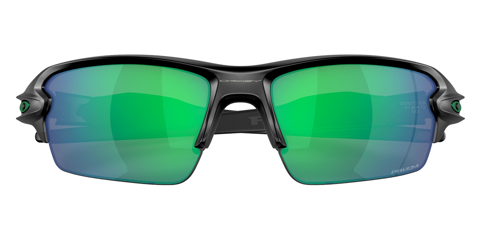 OAKLEY OO9271 Flak® 2.0 927125 61 - Matte Black / Prizm Jade Polarized #id:oo9271927125_s:100135