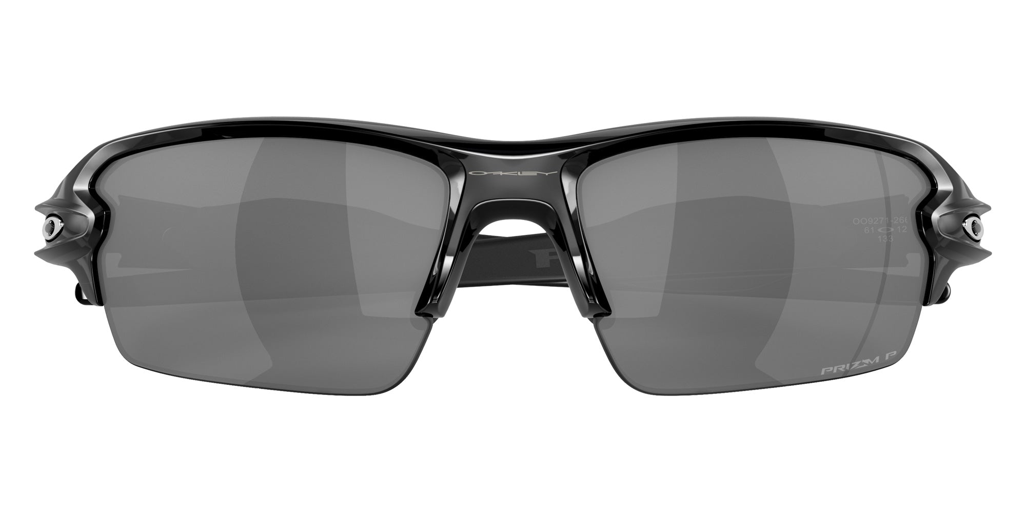 OAKLEY OO9271 Flak�� 2.0 (Low Bridge Fit) 927126 61 - Polished Black / Prizm Black Polarized Mirrored #id:oo9271927126_s:102120