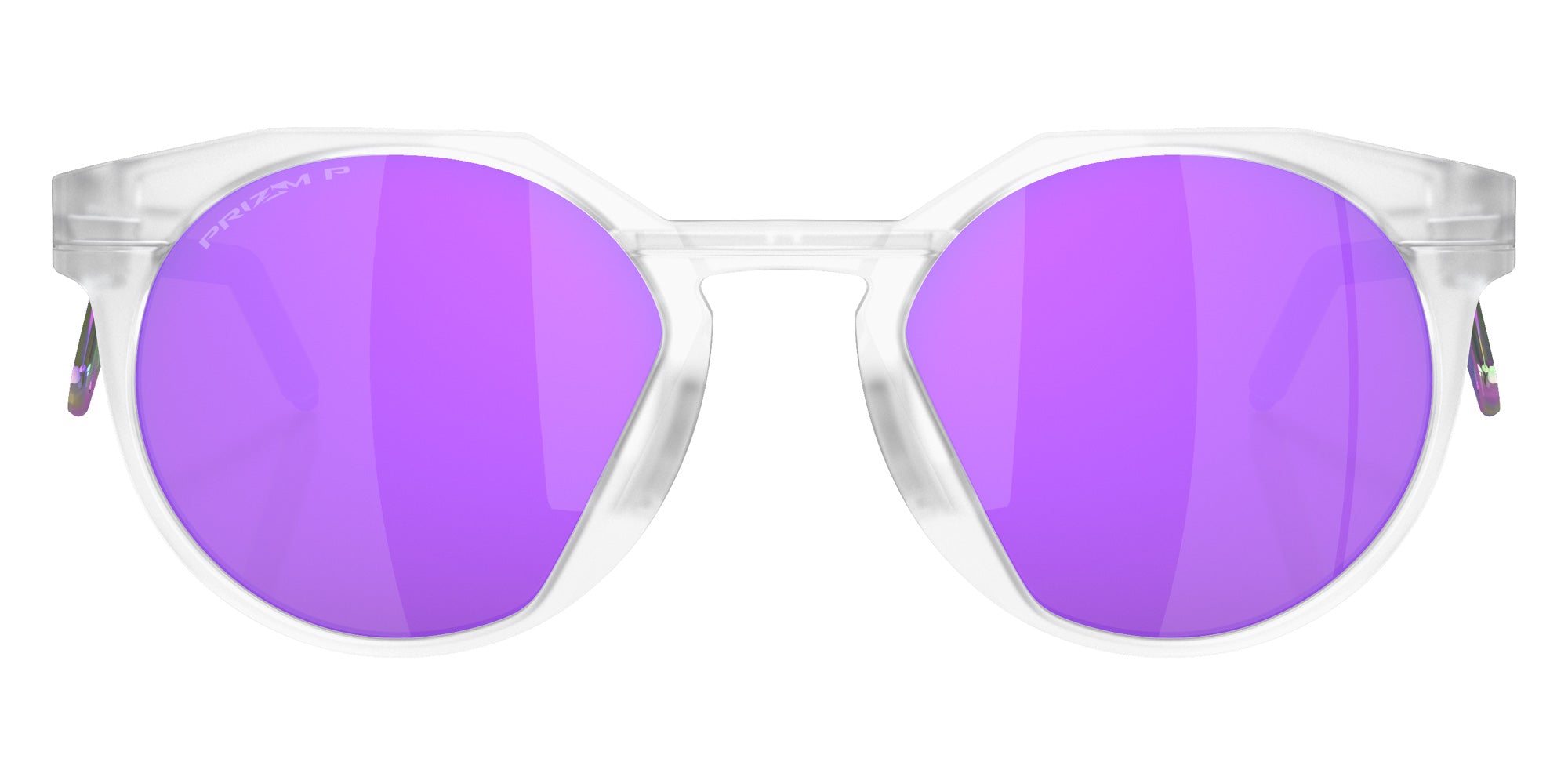 OAKLEY OO9279 HSTN Metal 927902 52 - Matte Clear / Prizm Violet Mirrored #id:oo9279927902_s:102100