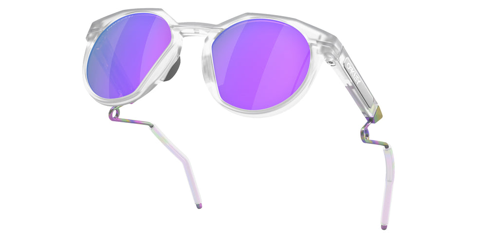 OAKLEY OO9279 HSTN Metal 927902 52 - Matte Clear / Prizm Violet Mirrored #id:oo9279927902_s:102125