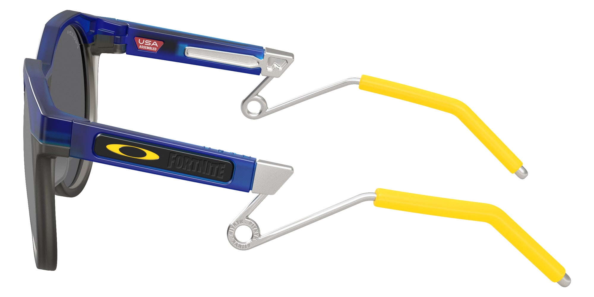 OAKLEY OO9279 Oakley X Fortnite��� Battle Bus HSTN Metal 927906 52 - Transparent Crystal Blue / Prizm Black Mirrored #id:oo9279927906_s:100110