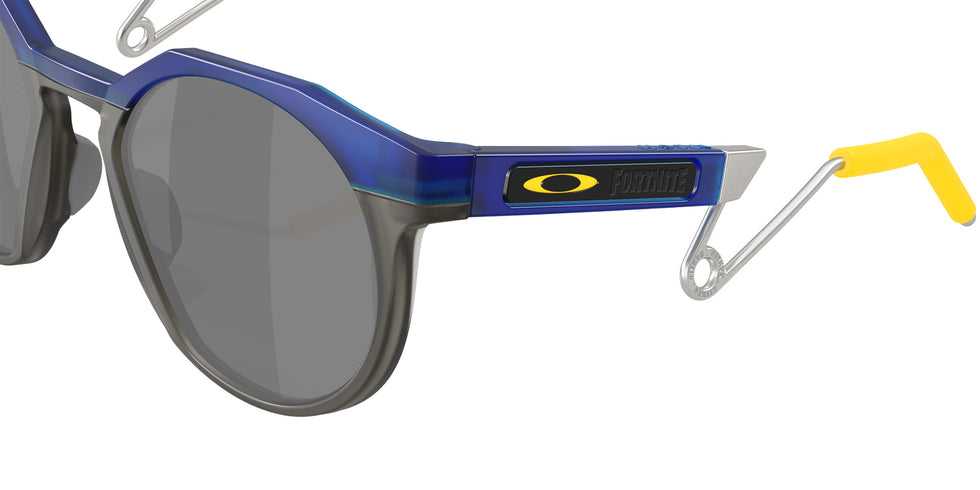 OAKLEY OO9279 Oakley X Fortnite��� Battle Bus HSTN Metal 927906 52 - Transparent Crystal Blue / Prizm Black Mirrored #id:oo9279927906_s:100130