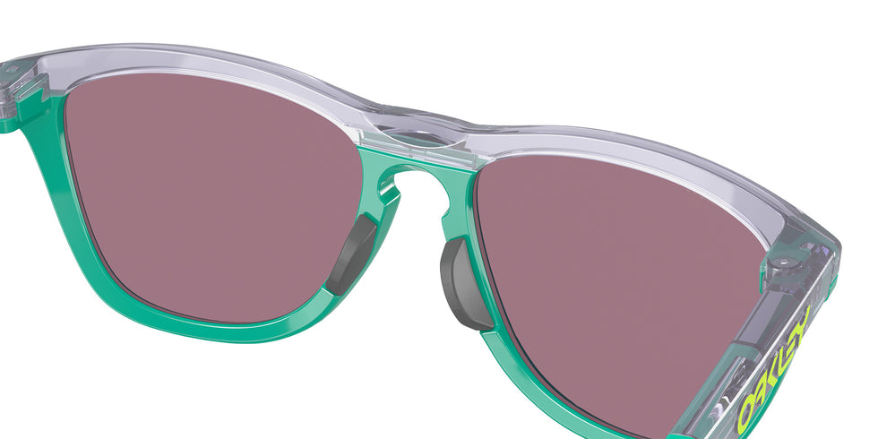 OAKLEY OO9284 Frogskins��� Range 928406 55 - Lilac/Celeste / Prizm Jade Mirrored #id:oo9284928406_s:100135