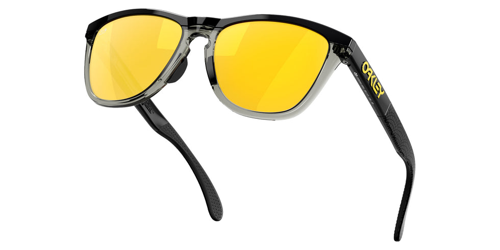 OAKLEY OO9284 2025 Tour De France��� Frogskins��� Range 928418 55 - Polished Black / Prizm 24K Polarized Mirrored #id:oo9284928418_s:100125