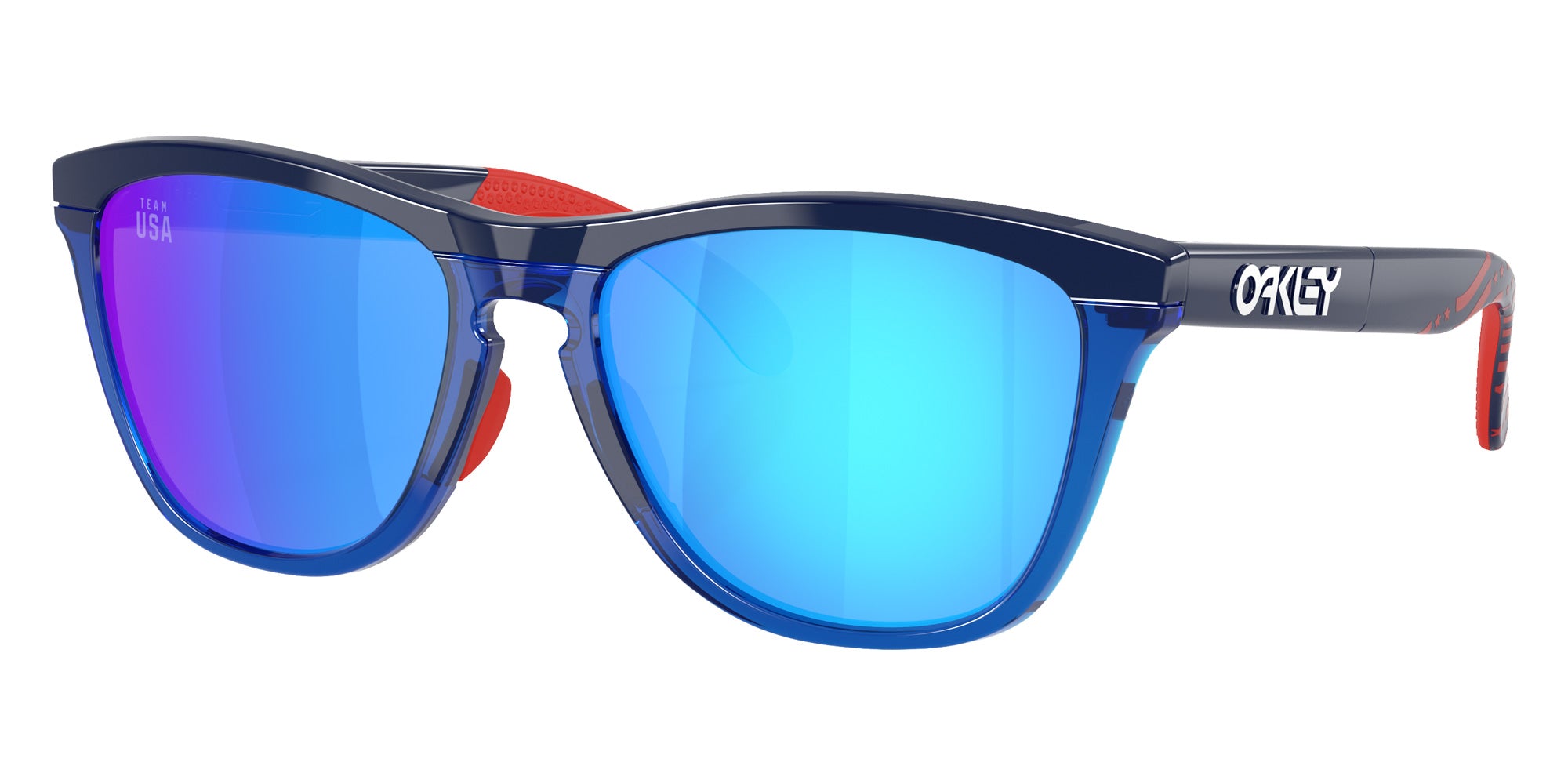 OAKLEY OO9284 Frogskins��� Range Team USA 928421 55 - Navy / Prizm Sapphire Mirrored #id:oo9284928421_s:100105