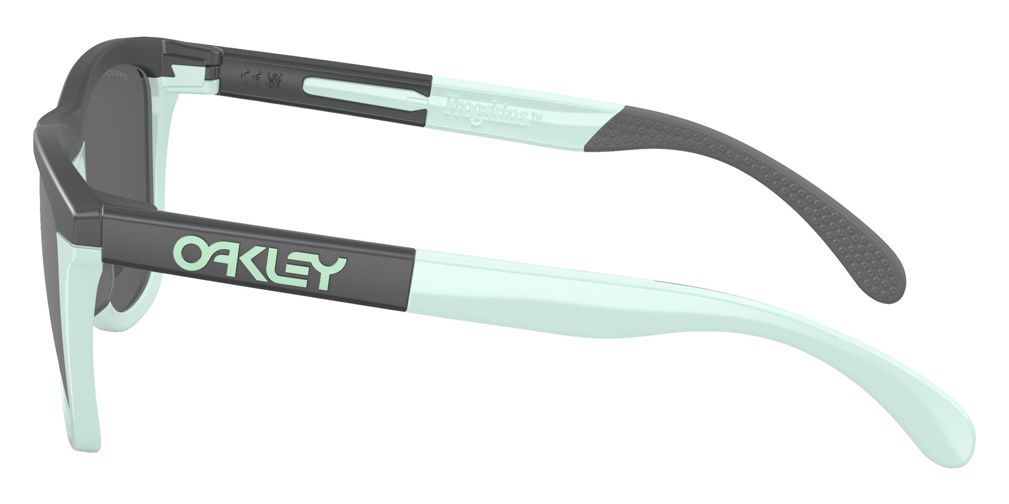 OAKLEY OO9284A Frogskins™ Range 928403 55 - Matte Carbon/Blue Milkshake #id:oo9284a928403_s:100110