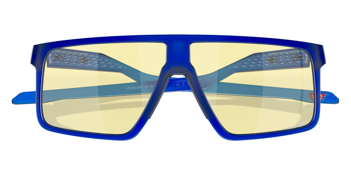 OAKLEY OO9285 Helux Gaming Collection 928503 61 - Matte Crystal Blue / Prizm Gaming��� 2.0 Mirrored #id:oo9285928503_s:100135