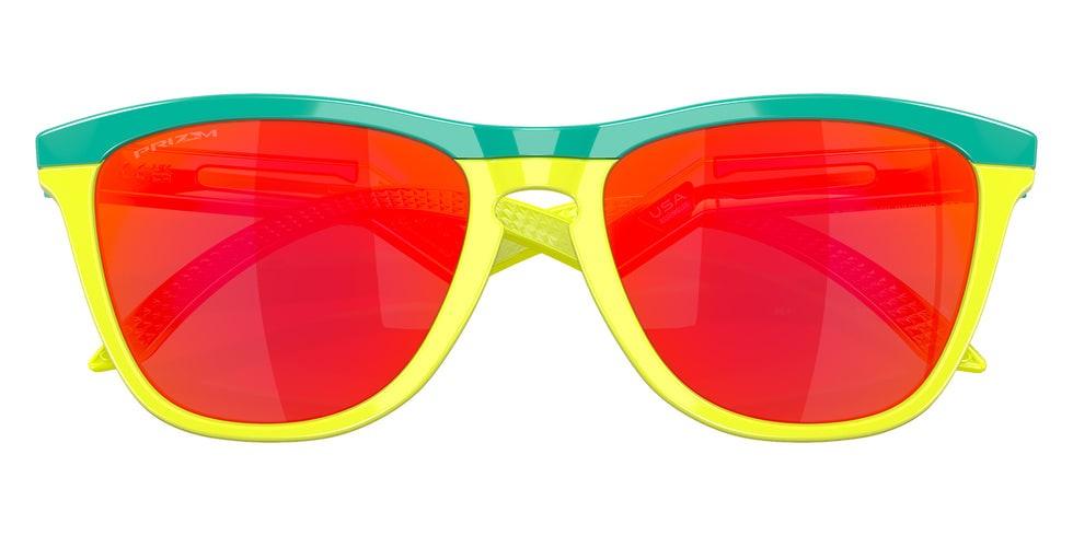 OAKLEY OO9289 Frogskins™ Hybrid 928902 55 - Celeste/Tennis Ball Yellow #id:oo9289928902_s:100135