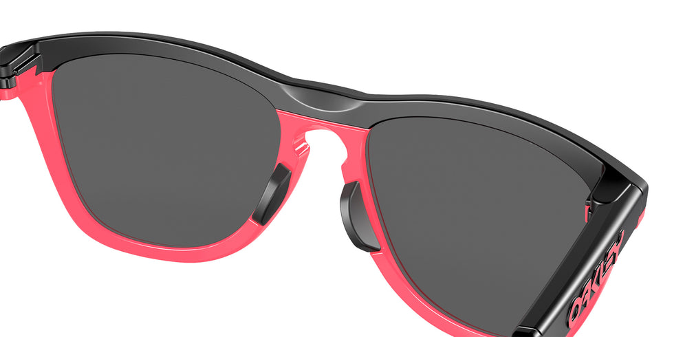 OAKLEY OO9289 Frogskins™ Hybrid 928904 55 - Matte Black/Neon Pink #id:oo9289928904_s:102130