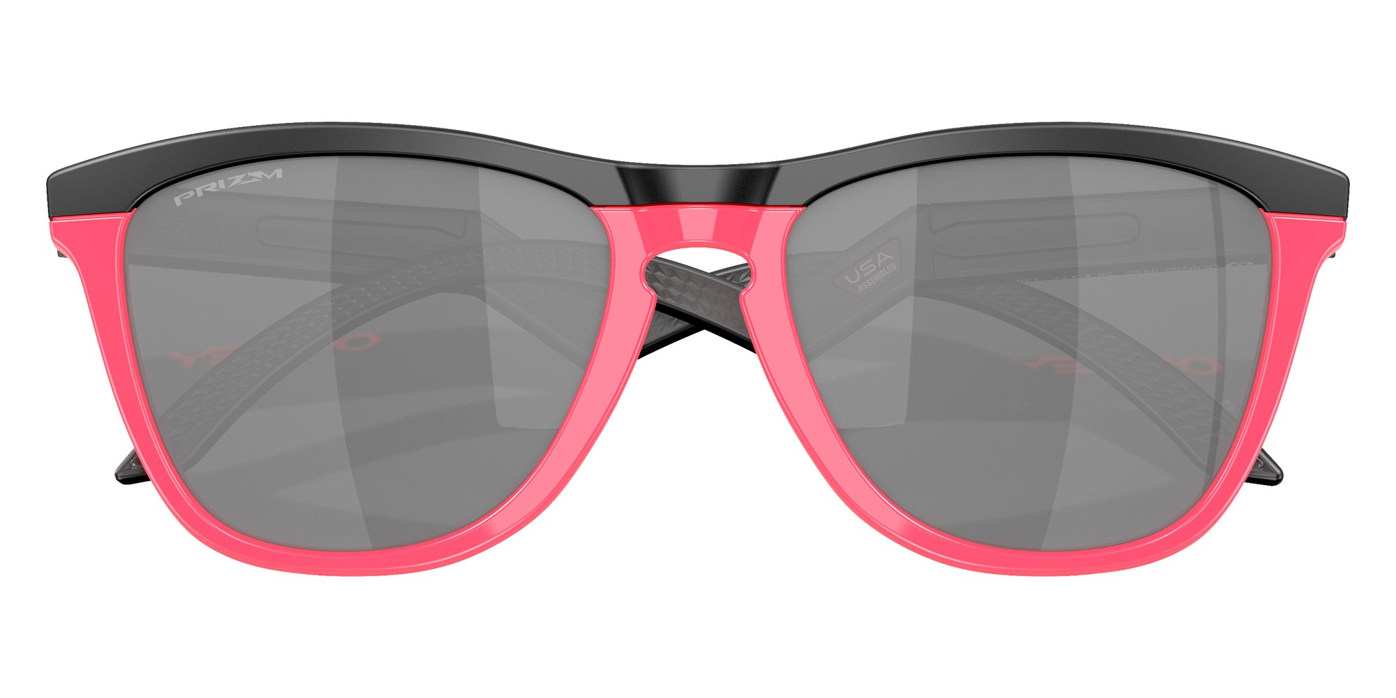 OAKLEY OO9289 Frogskins™ Hybrid 928904 55 - Matte Black/Neon Pink #id:oo9289928904_s:102135