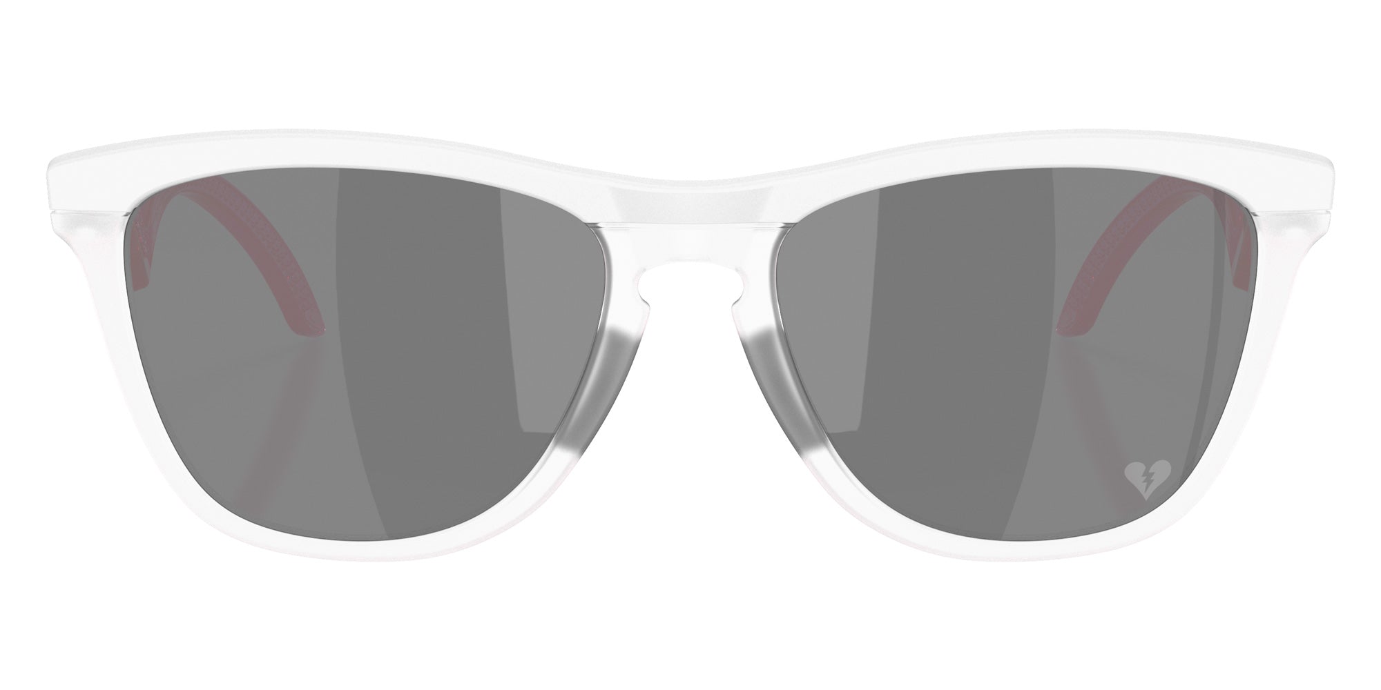 OAKLEY OO9289 Oakley X Fortnite��� CTL Frogskins��� Hybrid 928910 55 - Matte White / Prizm Black Mirrored #id:oo9289928910_s:100100