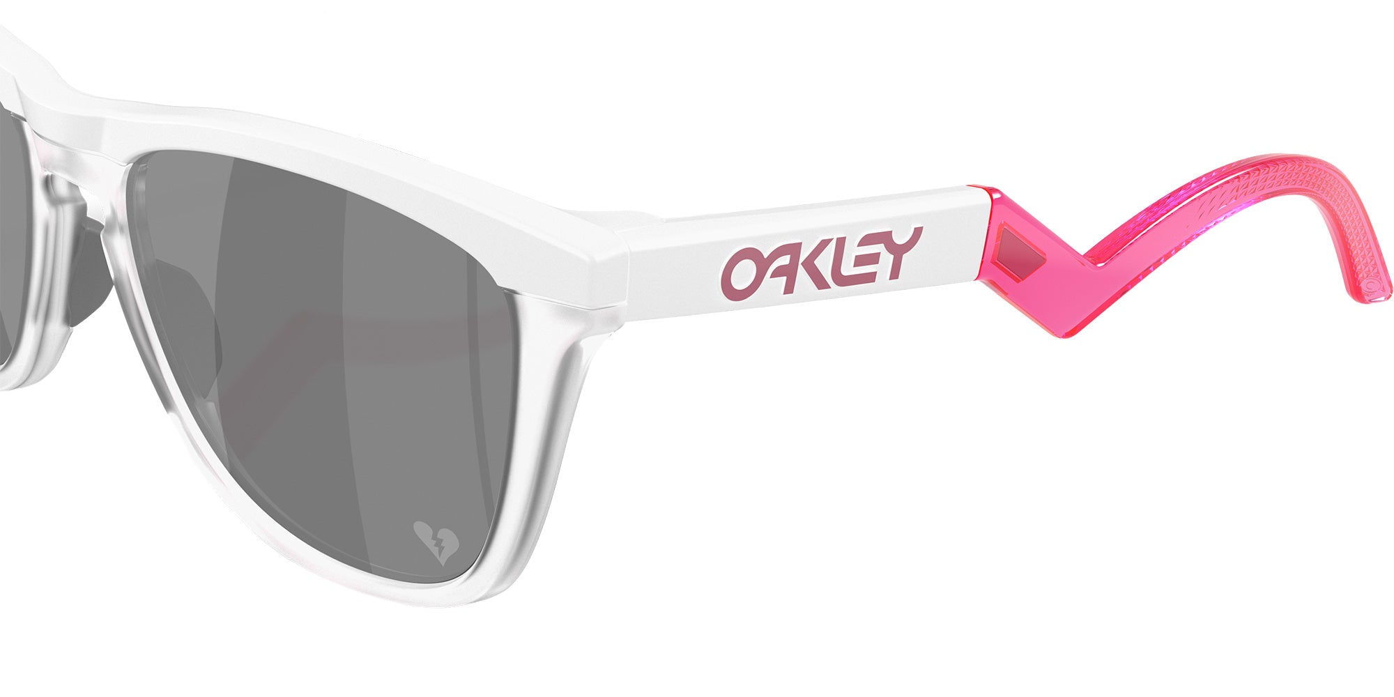 OAKLEY OO9289 Oakley X Fortnite��� CTL Frogskins��� Hybrid 928910 55 - Matte White / Prizm Black Mirrored #id:oo9289928910_s:100130