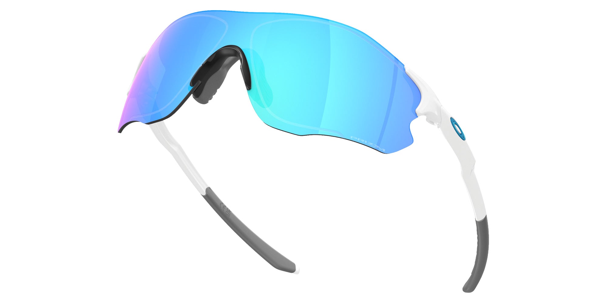 OAKLEY OO9313 EVZero��� Path�� (Low Bridge Fit) 931315 138 - Polished White / Prizm Sapphire Mirrored #id:oo9313931315_s:104125