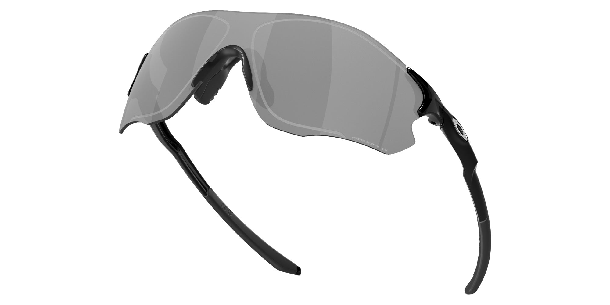 OAKLEY OO9313 EVZero��� Path�� (Low Bridge Fit) 931323 138 - Polished Black / Prizm Black Polarized Mirrored #id:oo9313931323_s:106125