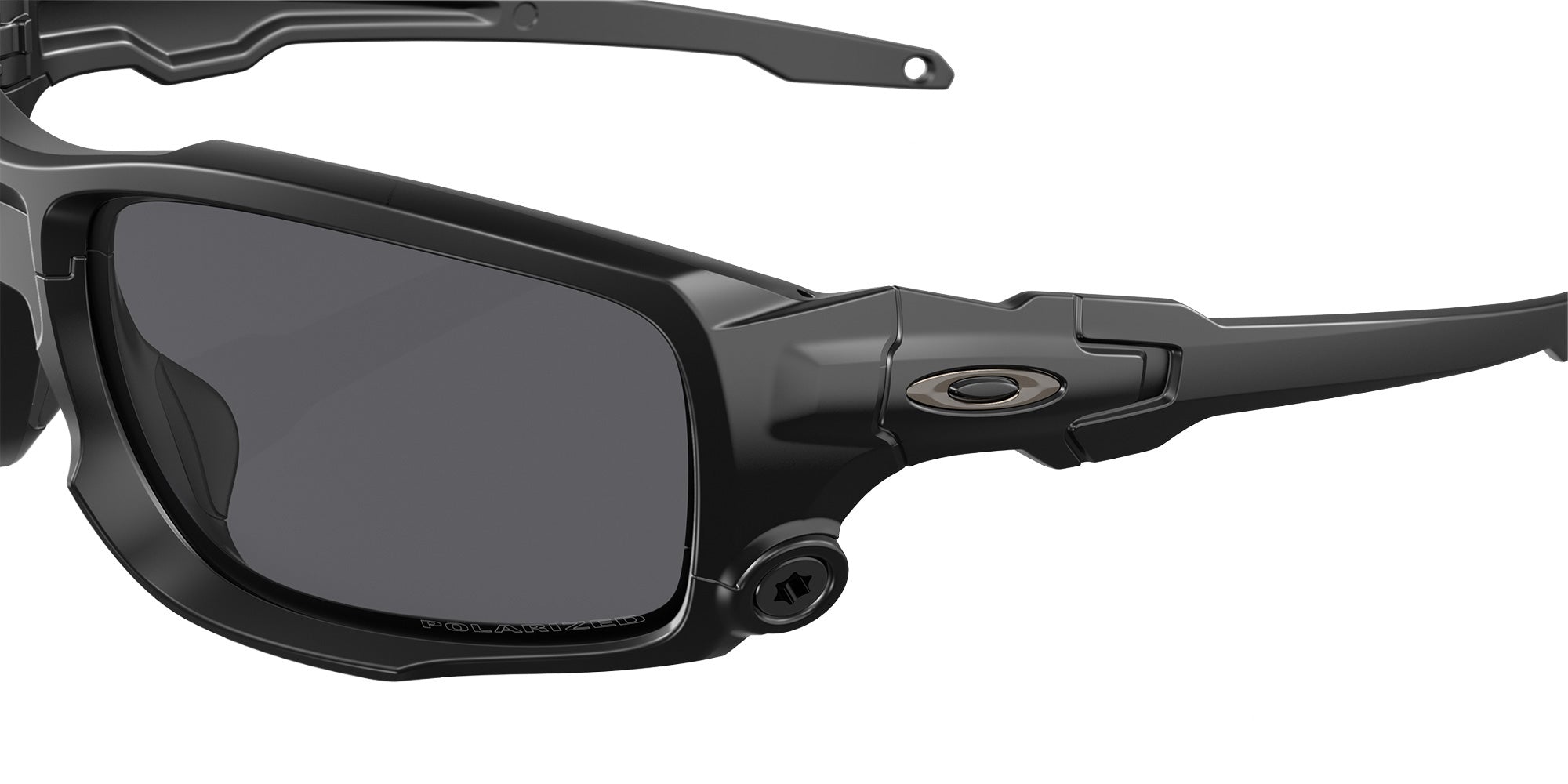 OAKLEY OO9329 SI Shock Tube�� 932909 61 - Matte Black / Gray Polarized #id:oo9329932909_s:106130