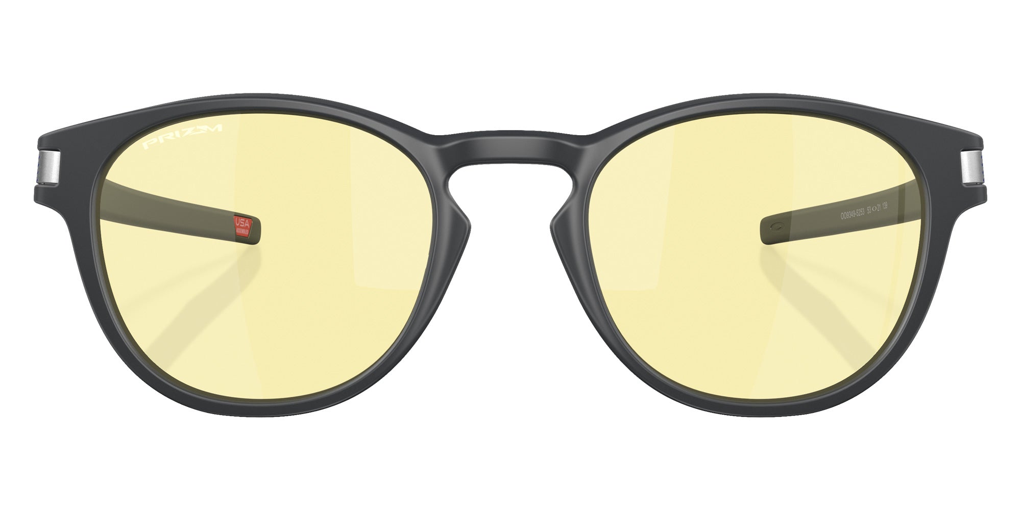 OAKLEY OO9349 Latch��� (Low Bridge Fit) Gaming 934952 53 - Matte Carbon / Prizm Gaming��� 2.0 Mirrored #id:oo9349934952_s:100100