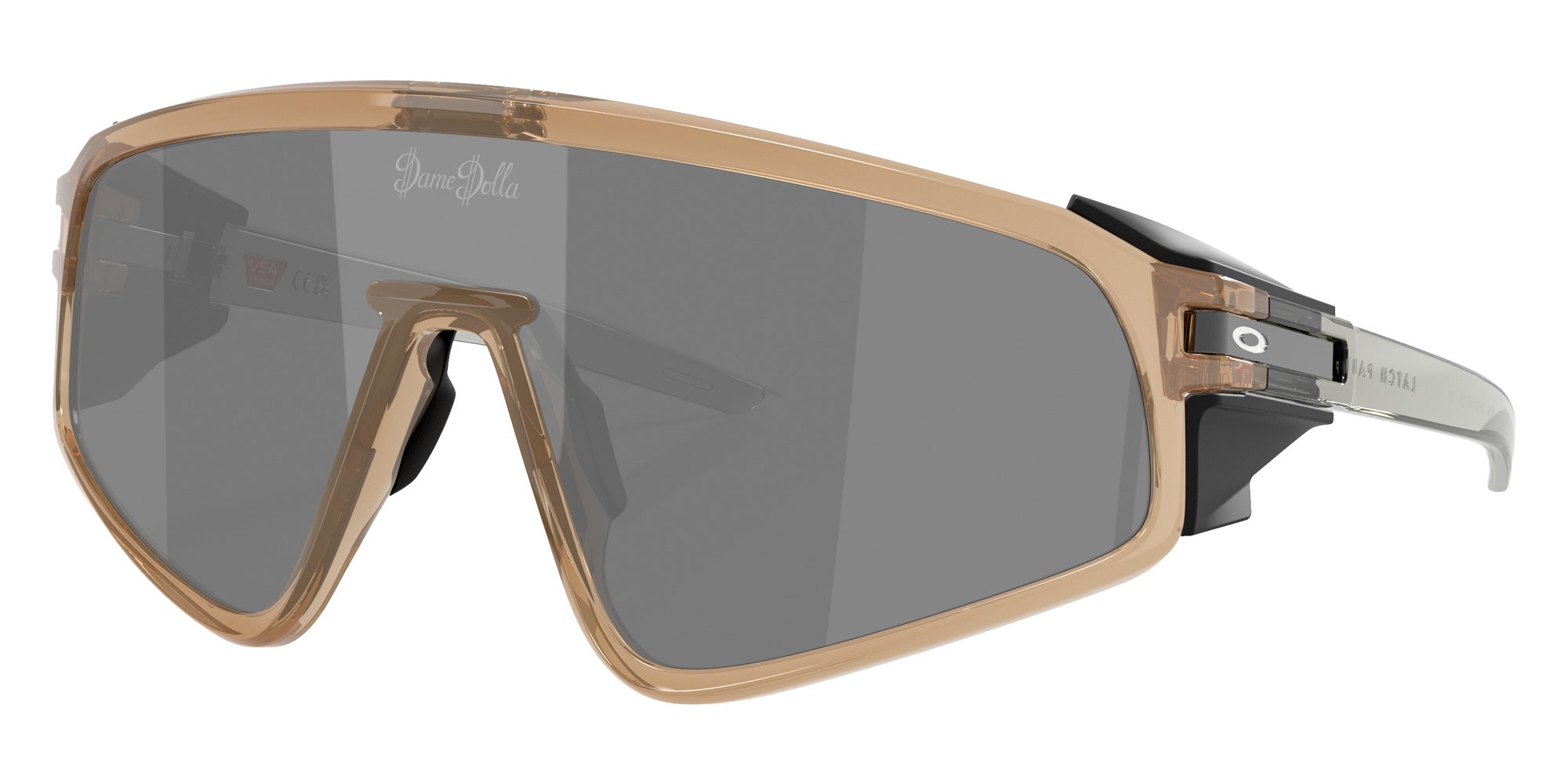 OAKLEY OO9404 Damian Lillard Signature Series Latch��� Panel 940407 135 - Sepia / Prizm Black Mirrored #id:oo9404940407_s:100105