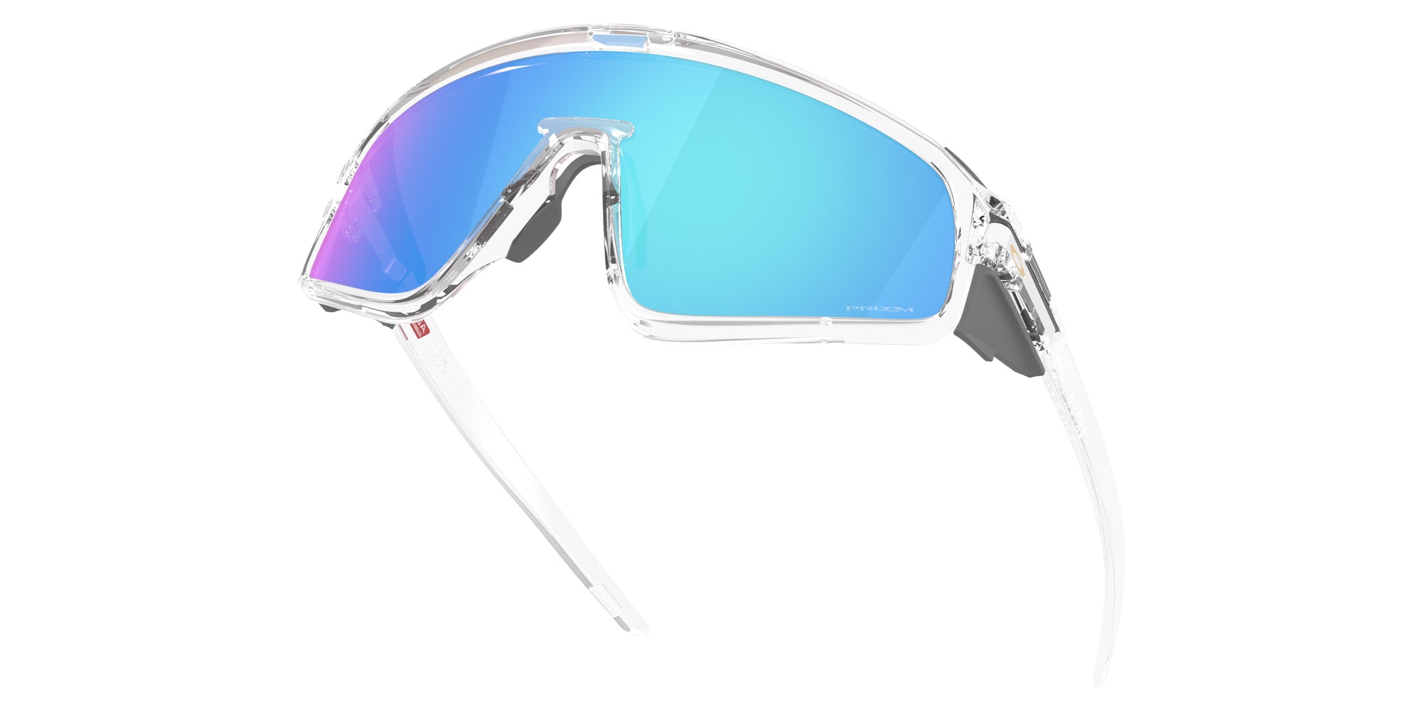 OAKLEY OO9404 Latch��� Panel 940418 135 - Clear / Prizm Sapphire Mirrored #id:oo9404940418_s:100120