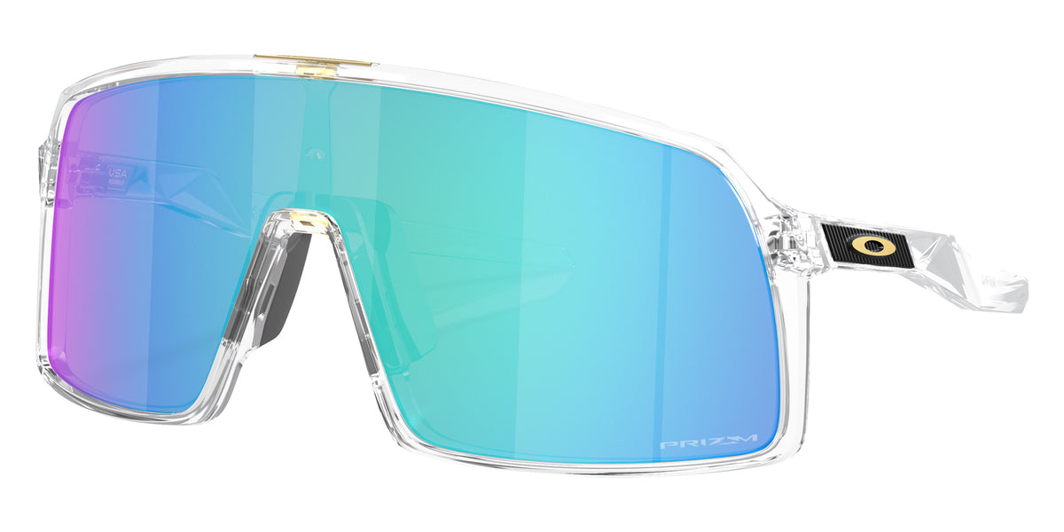 OAKLEY OO9406 Sutro 9406A3 137 - Clear / Prizm Sapphire Mirrored #id:oo94069406a3_s:100105