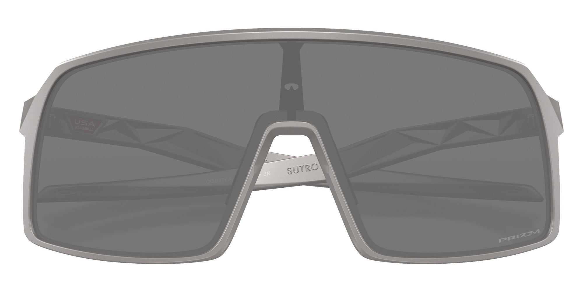 OAKLEY OO9406A Sutro (Low Bridge Fit) Alloy 940658 137 - Titanium / Prizm Black Mirrored #id:oo9406a940658_s:100120