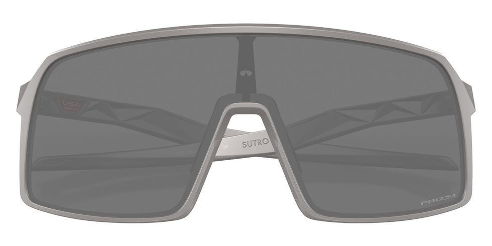 OAKLEY OO9406A Sutro (Low Bridge Fit) Alloy 940658 137 - Titanium / Prizm Black Mirrored #id:oo9406a940658_s:100120