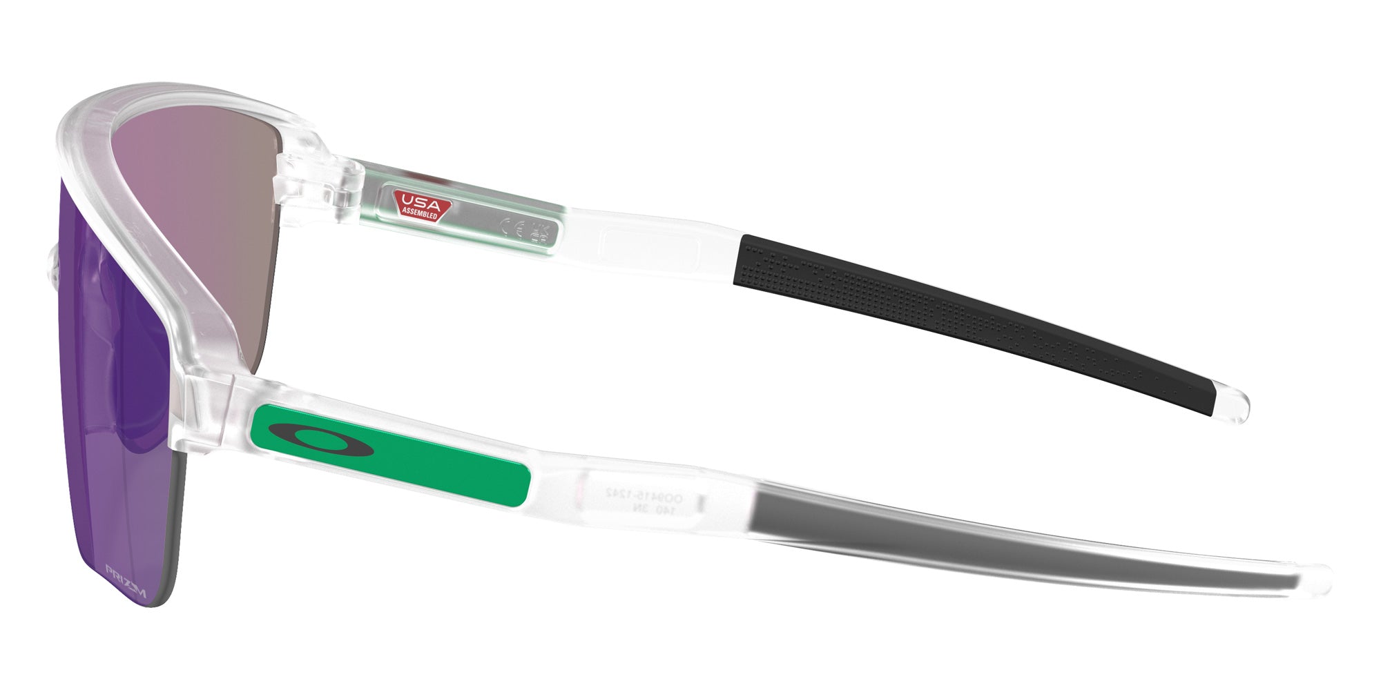 OAKLEY OO9415 Corridor SQ 941512 142 - Matte Clear / Prizm Jade Mirrored #id:oo9415941512_s:100110