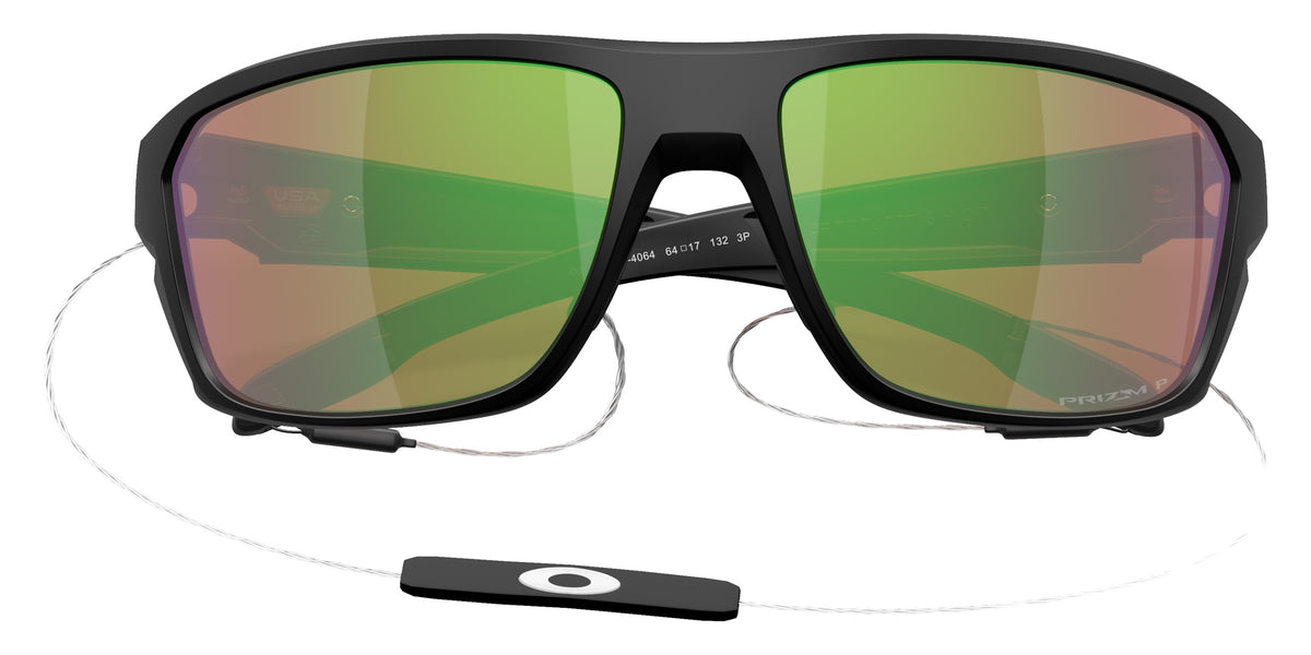 OAKLEY OO9416 Split Shot 941640 64 - Matte Black / Prizm Shallow Water Polarized Mirrored #id:oo9416941640_s:100135