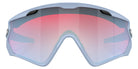 OAKLEY OO9418 Wind Jacket�� 2.0 941827 145 - Matte Translucent Stonewash / Prizm Snow Sapphire Mirrored #id:oo9418941827_s:100100