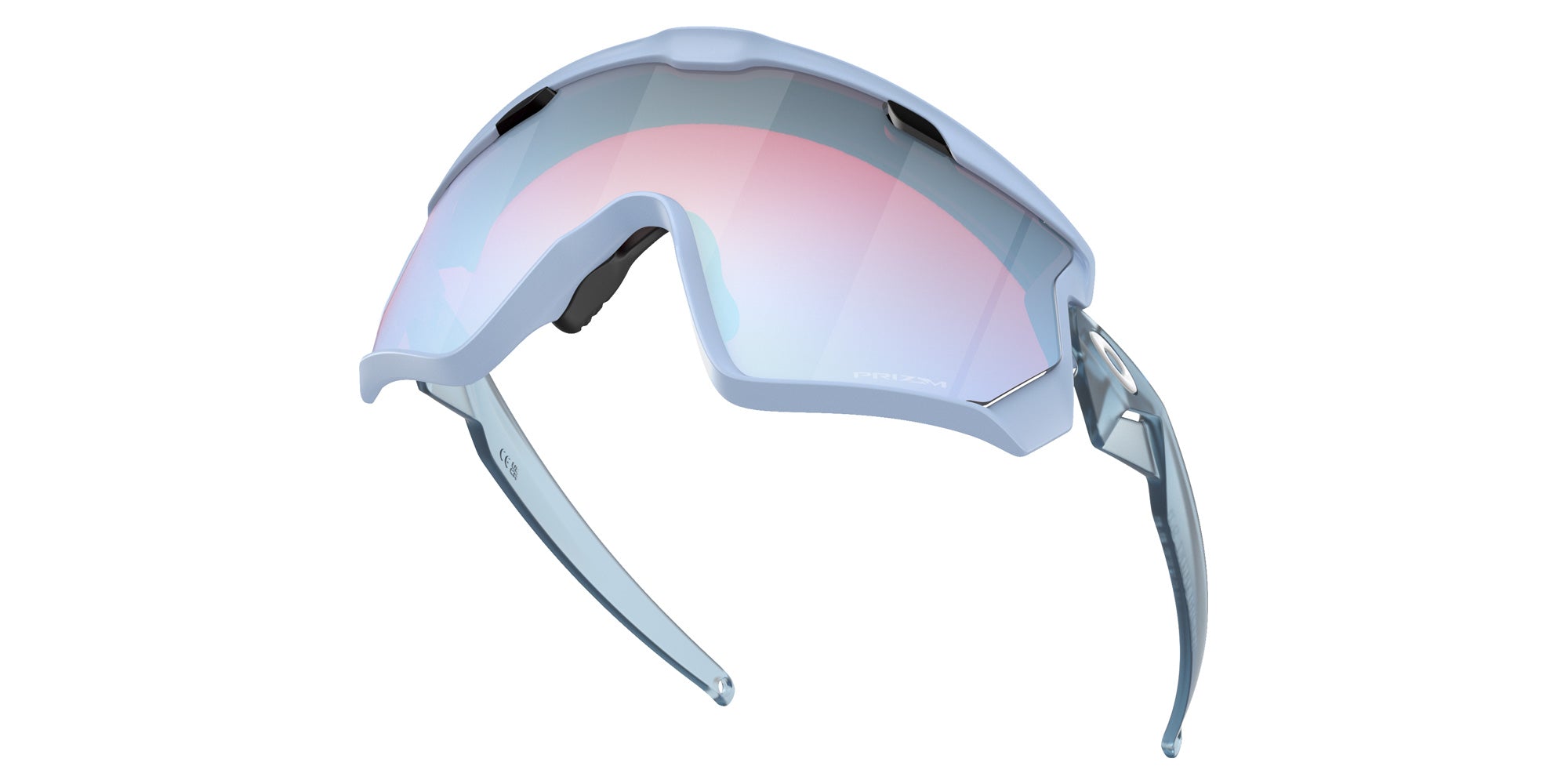 OAKLEY OO9418 Wind Jacket�� 2.0 941827 145 - Matte Translucent Stonewash / Prizm Snow Sapphire Mirrored #id:oo9418941827_s:100125