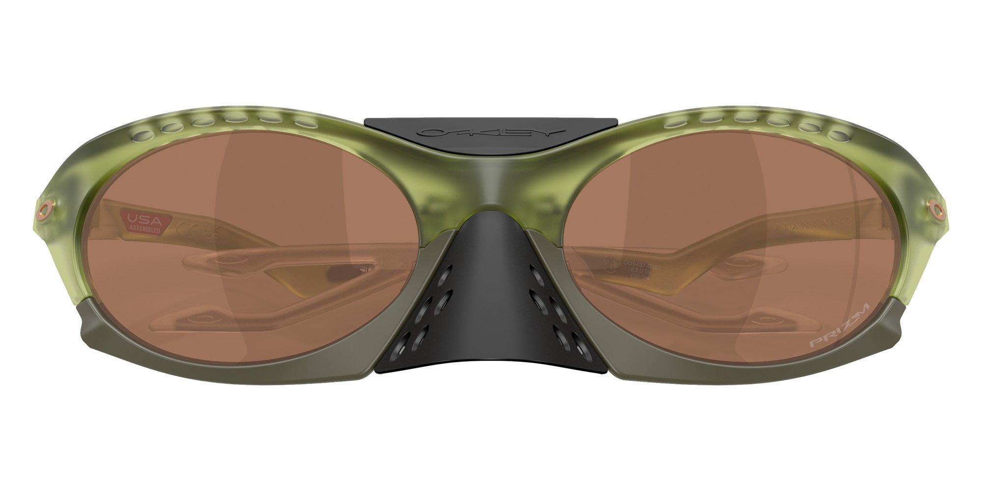 OAKLEY OO9437 Plantaris 943703 63 - Matte Transparent Fern / Prizm Tungsten Mirrored #id:oo9437943703_s:104120