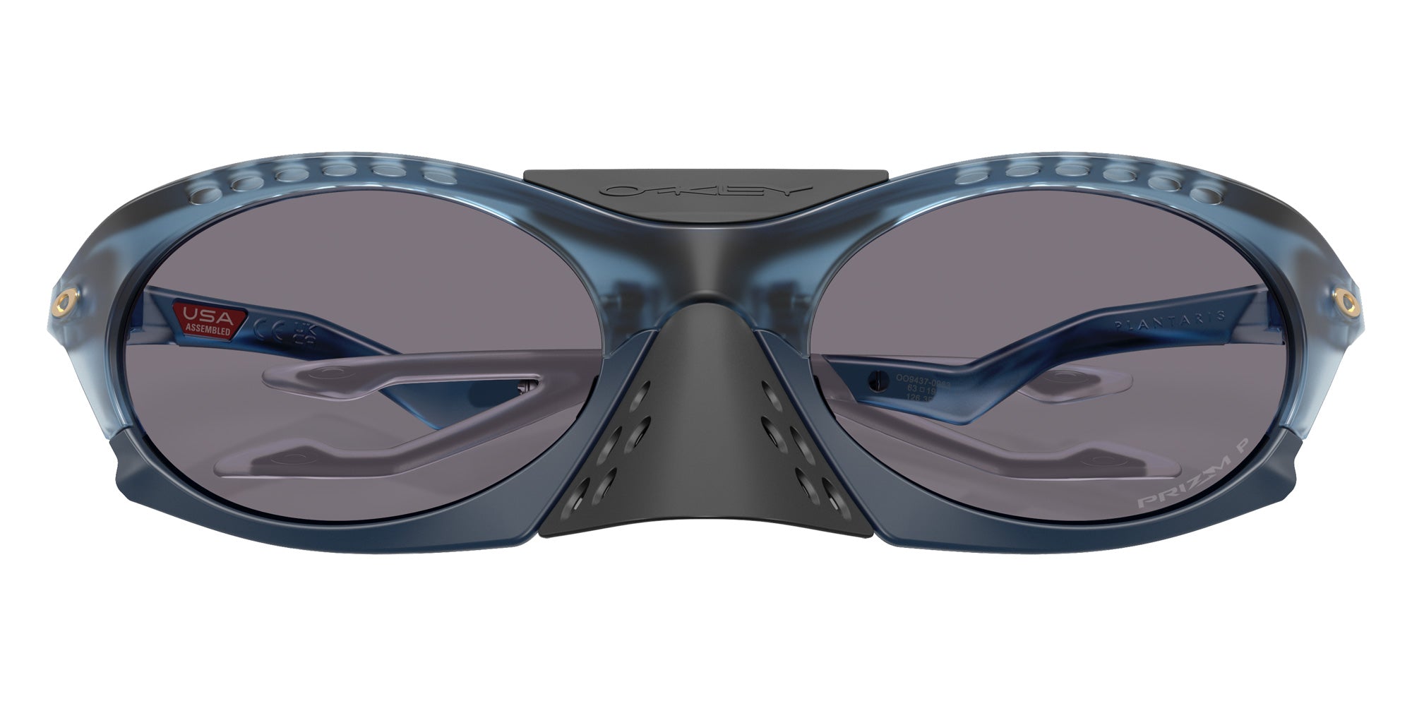 OAKLEY OO9437 Plantaris Polaris 943709 63 - Matte Transparent Abyss / Prizm Gray Polarized #id:oo9437943709_s:100120