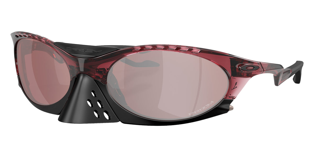 OAKLEY OO9437 Plantaris Basecamp Collection 943716 63 - Transparent Iron Red / Prizm Snow Black Iridium Mirrored #id:oo9437943716_s:100105
