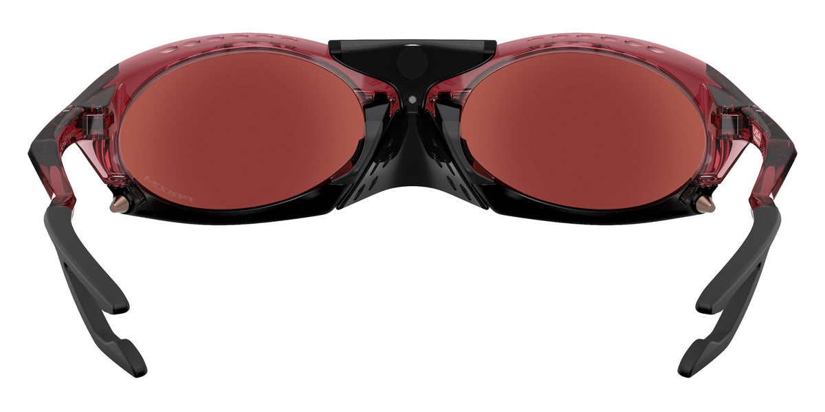 OAKLEY OO9437 Plantaris Basecamp Collection 943716 63 - Transparent Iron Red / Prizm Snow Black Iridium Mirrored #id:oo9437943716_s:100115