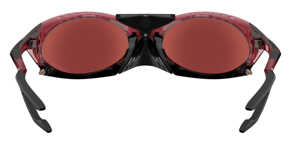 OAKLEY OO9437 Plantaris Basecamp Collection 943716 63 - Transparent Iron Red / Prizm Snow Black Iridium Mirrored #id:oo9437943716_s:100115