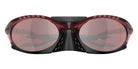 OAKLEY OO9437 Plantaris Basecamp Collection 943716 63 - Transparent Iron Red / Prizm Snow Black Iridium Mirrored #id:oo9437943716_s:100140